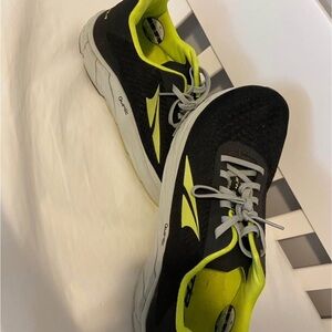 Altra Black and Neon Yellow Running Shoes